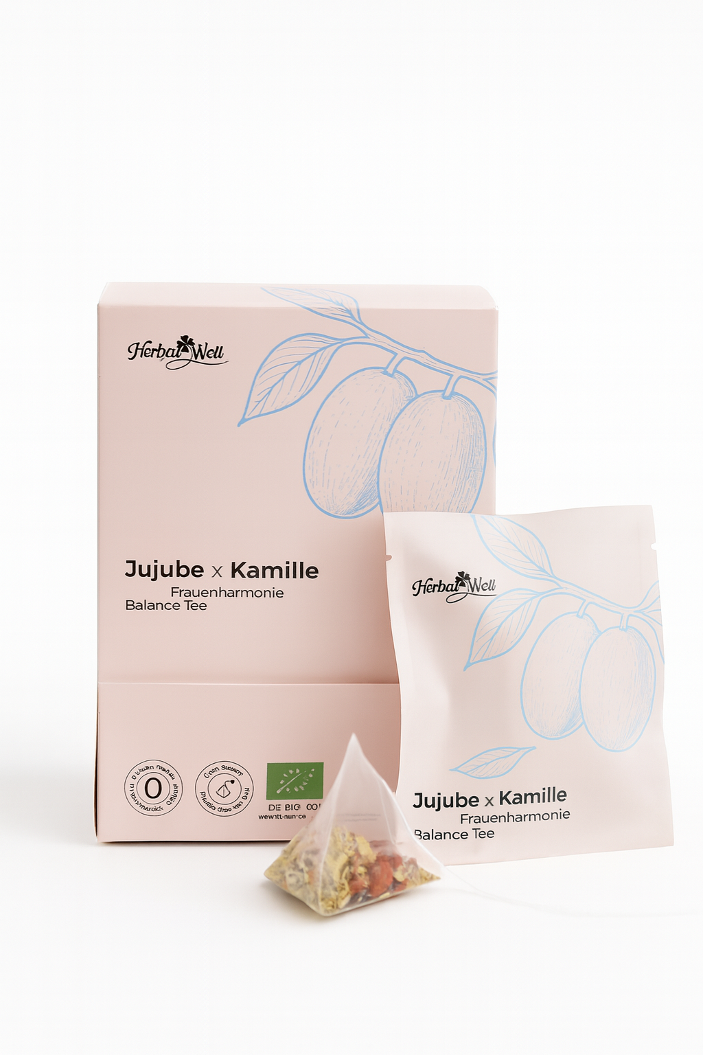 Thé Jujube x Camomille pour l'équilibre hormonal féminine