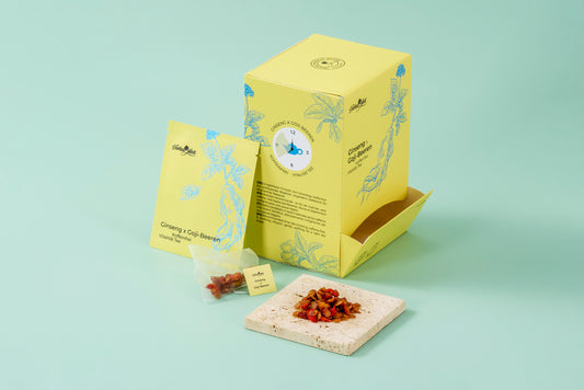 Ginseng × Goji-Beeren Koffeinfrei Vitalität Tee