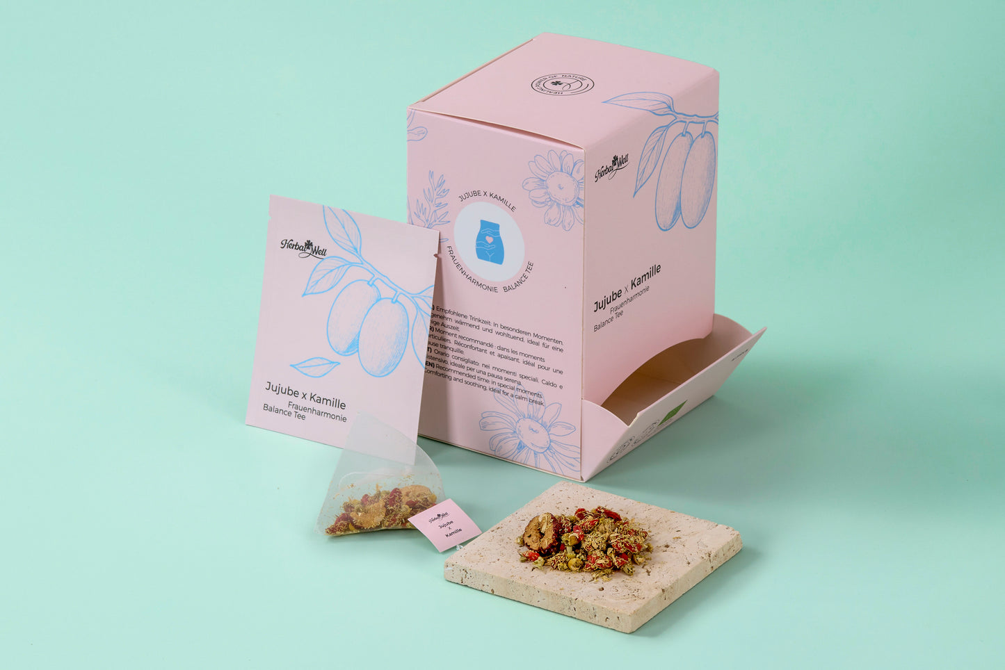 Thé Jujube x Camomille pour l'équilibre hormonal féminine